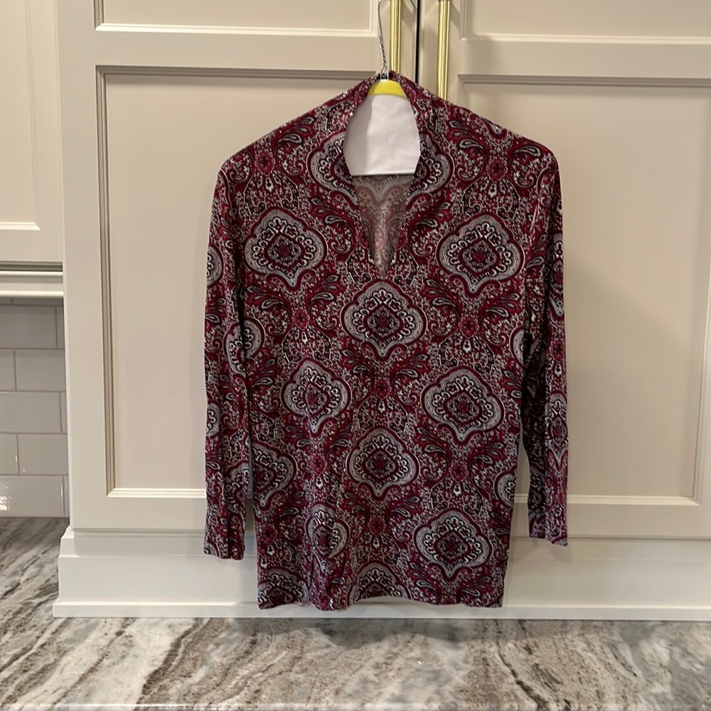Soft Talbots Paisley shirt